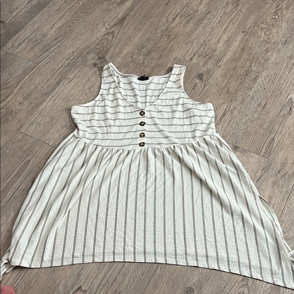 Torrid Cream Textured Knit Top